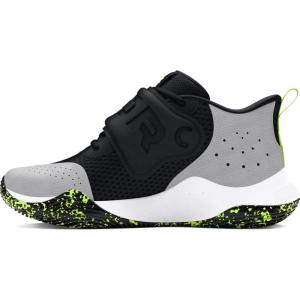 imageUnder Armour Kids Grade School Zone Basketball 2 Shoe004 BlackMod GrayHigh Vis Yellow