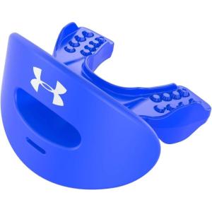 imageUnder Armour Lip Gaurd for Football Football Mouth Guard With Strap Football Mouthpiece Full Mouth Protection Football Mouth Guard for Braces Lip Guard Mouth Piece Adult and Youth Mouth GuardsBlue