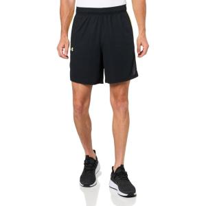 imageUnder Armour Mens Baseline Basketball Shorts003 Black  Sonic Yellow  Sonic Yellow