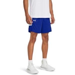 imageUnder Armour Mens Baseline Basketball Shorts400 Team Royal   White