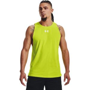 imageUnder Armour Mens Baseline Cotton Tank324 Velocity   White