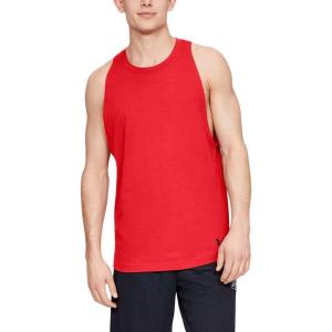 imageUnder Armour Mens Baseline Cotton TankRed