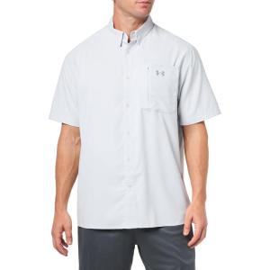 imageUnder Armour Mens Drift Tide 20 ShortSleeve TShirt015 Halo Gray   Steel