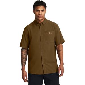 imageUnder Armour Mens Drift Tide 20 ShortSleeve TShirt498 Coyote   Camel