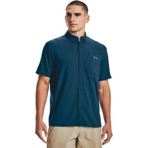 imageUnder Armour Mens Drift Tide 20 ShortSleeve TShirtDeep Sea 458Mississippi