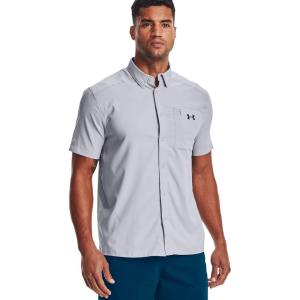 imageUnder Armour Mens Drift Tide 20 ShortSleeve TShirtMod Gray 011Pitch Gray