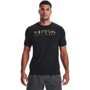 imageUnder Armour Mens Fish Strike ShortSleeve TShirtBlack 001Ua Barren Camo