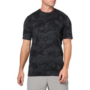 imageUnder Armour Mens Project Rock All Over Print Short Sleeve T Shirt001 Black   White