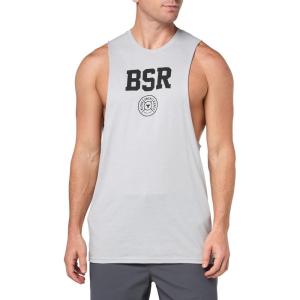 imageUnder Armour Mens Project Rock Blood Sweat Respect Tank011 Mod Gray Medium Heather   Black