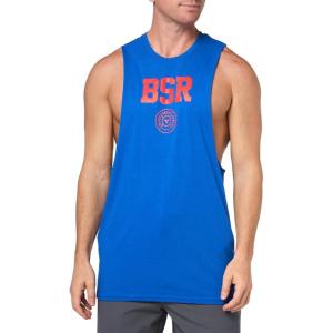 imageUnder Armour Mens Project Rock Blood Sweat Respect Tank400 Team Royal   Racer Red