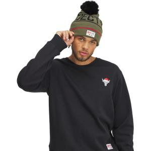 imageUnder Armour Mens Project Rock Red One Pom Beanie Marine OD GreenRed One Size Fits Most