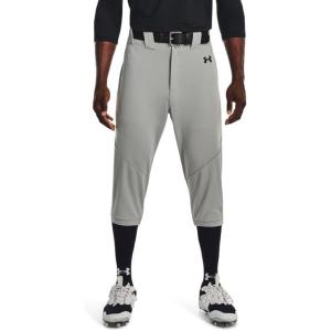 imageUnder Armour Mens Utility Baseball Knicker 22075 Baseball Gray   Black