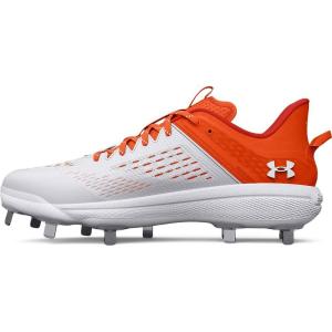 imageUnder Armour Mens Yard Low Mt Baseball Cleat ShoeTeam Orange