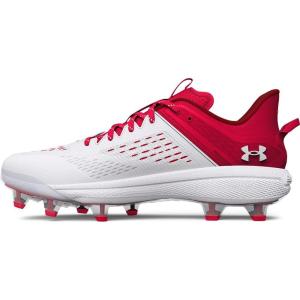 imageUnder Armour Mens Yard Low Mt TPU Baseball Cleat ShoeRed