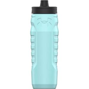 imageUnder Armour Squeeze Water Bottles 32 oz Water Bottles Sideline Sports Water Bottle with QuickShot Lid Quick ampamp Easy Hydration Gym Water Bottles Squeeze Bottle 1 32oz BottleBreeze Blue