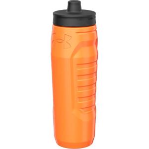 imageUnder Armour Squeeze Water Bottles 32 oz Water Bottles Sideline Sports Water Bottle with QuickShot Lid Quick ampamp Easy Hydration Gym Water Bottles Squeeze Bottle 1 32oz BottleBlaze Orange