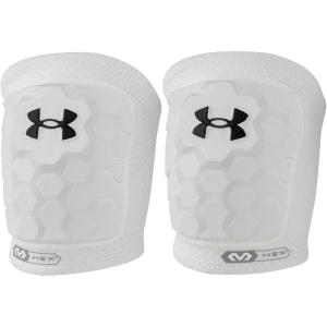 imageUnder Armour Strive Volleyball Knee Pads Lightweight Durable Protection on The Court Black ampamp WhiteWhite