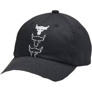 imageUnder Armour UnisexAdult Project Rock Adjustable Hat003 Black  Vivid Magenta  Flare Orange