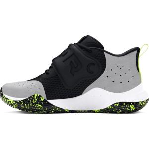 imageUnder Armour UnisexChild Pre School Zone Basketball 2 Shoe004 BlackMod GrayHighvis Yellow