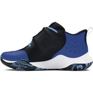 imageUnder Armour UnisexChild Pre School Zone Basketball 2 Shoe005 BlackTech BlueHorizon Blue