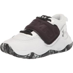 imageUnder Armour UnisexChild Pre School Zone Basketball 2 Shoe100 WhiteWhiteBlack