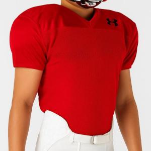 imageUnder Armour YouthBoys Football Jersey for Parctice ampamp Game Day Breathable LightweightRed