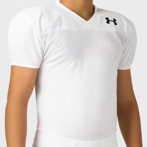 imageUnder Armour YouthBoys Football Jersey for Parctice ampamp Game Day Breathable LightweightWhite