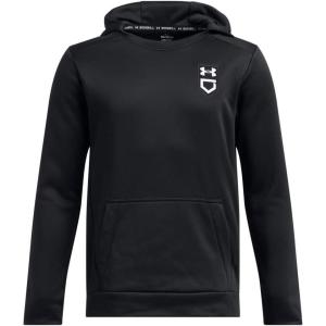 imageUnder Armour boys Utility Hoodie001 Black   White