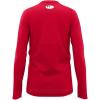 imageUnder Armour Boys ColdGear Armour Long Sleeve TShirtRed 600Black