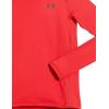 imageUnder Armour Boys ColdGear Armour Long Sleeve TShirtRed 600Black