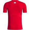 imageUnder Armour Boys HeatGear Armour ShortSleeve TShirt601 Red   White