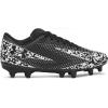 imageUnder Armour Boys Shadow Select 3 Jr Soccer Cleats Sneaker005 BlackWhiteWhite