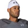 imageUnder Armour Football Head Wrap Moisture Wicking Keeps Sweat Off EyesWhite
