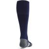 imageUnder Armour Kids Youth Magnetico Over The Calf Socks 1 Pack410 Midnight Navy  Pitch Gray  White
