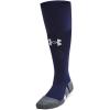imageUnder Armour Kids Youth Magnetico Over The Calf Socks 1 Pack410 Midnight Navy  Pitch Gray  White