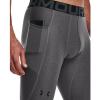 imageUnder Armour Mens ColdGear Armour Compression LeggingsCarbon Heather 090Black
