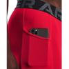 imageUnder Armour Mens ColdGear Armour Compression LeggingsRedWhite