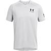 imageUnder Armour Mens Freedom Tech Short Sleeve TShirt011 Mod Gray Light Heather   Black
