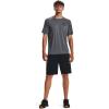 imageUnder Armour Mens Freedom Tech Short Sleeve TShirt012 Pitch Gray   Black