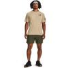 imageUnder Armour Mens Freedom Tech Short Sleeve TShirt291 Desert Sand   Marine Od Green