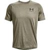 imageUnder Armour Mens Freedom Tech Short Sleeve TShirt392 Marine Od Green Light Heather   Black