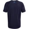 imageUnder Armour Mens Freedom Tech Short Sleeve TShirt412 Midnight Navy   Viral Blue