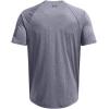 imageUnder Armour Mens Freedom Tech Short Sleeve TShirt413 Midnight Navy Light Heather   Black