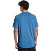 imageUnder Armour Mens Freedom Tech Short Sleeve TShirt444 Viral Blue   Midnight Navy