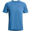 imageUnder Armour Mens Freedom Tech Short Sleeve TShirt444 Viral Blue   Midnight Navy