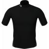 imageUnder Armour Mens HeatGear Comp Mock Short Sleeve TShirtBlack 001White