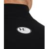 imageUnder Armour Mens HeatGear Comp Mock Short Sleeve TShirtBlack 001White