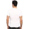 imageUnder Armour Mens Heatgear Tactical Vneck Compression Shortsleeve TshirtWhite 100Clear