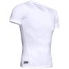 imageUnder Armour Mens Heatgear Tactical Vneck Compression Shortsleeve TshirtWhite White