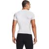 imageUnder Armour Mens Heatgear Tactical Vneck Compression Shortsleeve TshirtWhite White